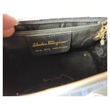 Salvatore Ferragamo White Vara Handbag Purse * AQ218252