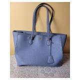 Torch Burch Carolina Blue Handbag Tote