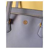 Torch Burch Carolina Blue Handbag Tote