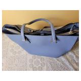 Torch Burch Carolina Blue Handbag Tote