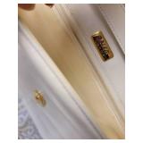 Bally Vintage Envelope Handbags ~ Black/White and Blue/White