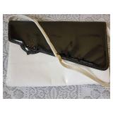 Bally Vintage Envelope Handbags ~ Black/White and Blue/White