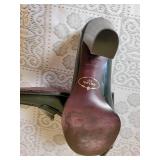 Prada Deep Forest Green Leather Shoes, size 36