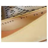 Salvatore Ferragamo Pearl Shoes, size 5.5B