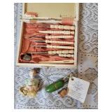 Antique Sewing Kit and Tools