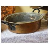 Antique Copper Pans * Bed Warmer * Coal Bucket