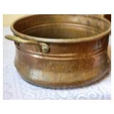 Antique Copper Pans * Bed Warmer * Coal Bucket
