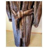 Mahogany Mink Full Length Fur Coat with Fur Sash ~ Cedrics