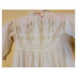 Sweet White Lace Baptismal Gown