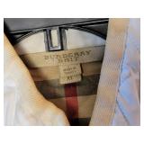 Burberry Brit White Quilted Jacket, size XL