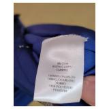 Theia Blue Beaded Evening Gown, size 12