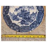 Japanese Blue and White Centerpiece Bowl