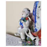 Chinese Famille Rose Goddess Statue *As Is* Lost Finger