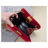 Vintage Salvatore Farragamo Gancini Red Shoulder Bag