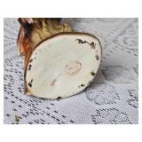 Vintage Czech Ceramic Bird Flower Frogs