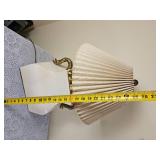 Rattan Inspired Ceramic Table Lamp