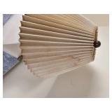 Rattan Inspired Ceramic Table Lamp