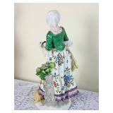 Antique Sitzendorf Porcelain Romantic Louis XV Figures