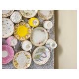 Large Variety Group of Antique Cups & Saucers