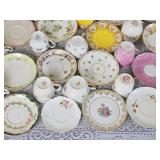 Large Variety Group of Antique Cups & Saucers