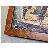 Stylized Tropical Haitian Lifestyle Paintings