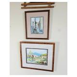 South American Rural Village Prints