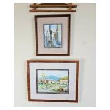 South American Rural Village Prints