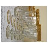 Married Collection of 24k Gold Brimmed Barware & Stemmed Glasses