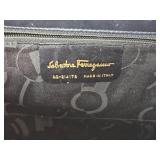 Salvatore Ferragamo Black Handbag Purse AQ214178