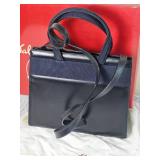 Salvatore Ferragamo Black Handbag Purse AQ214178