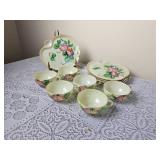 Delicate Seiei & Co Japanese Tea Cups & Saucers