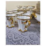 Elegant Haviland France Gold Brimmed China Service