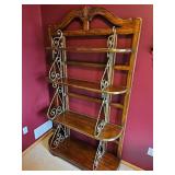 Drexel Heritage Bakers Rack with Scrolled detail