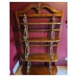 Drexel Heritage Bakers Rack with Scrolled detail