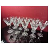 Waterford Crystal Glenmore Water Goblet Glasses (Count 9)