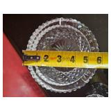 Waterford Crystal Marquis Footed Vase, Leaf Paisley, Ashtray