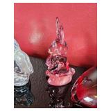 Baccarat Crystal Bunny Group