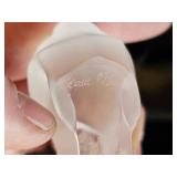 Lalique Crystal Rabbits Litter