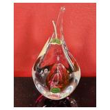 Adam Jablonski Art Glass Paperweight