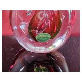 Adam Jablonski Art Glass Paperweight