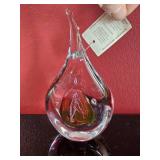 Adam Jablonski Art Glass Paperweight