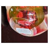 Adam Jablonski Art Glass Paperweight