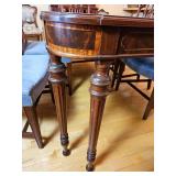 Stunning English Federalist Dining Table Set in Superb Condition