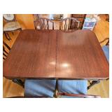 Stunning English Federalist Dining Table Set in Superb Condition