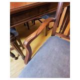 Stunning English Federalist Dining Table Set in Superb Condition