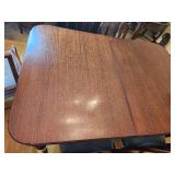 Stunning English Federalist Dining Table Set in Superb Condition