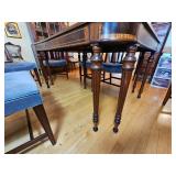 Stunning English Federalist Dining Table Set in Superb Condition