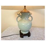 Chinese Celadon Vase Lamp
