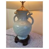 Chinese Celadon Vase Lamp