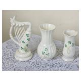 Irish Belleek Miniature Grouping
